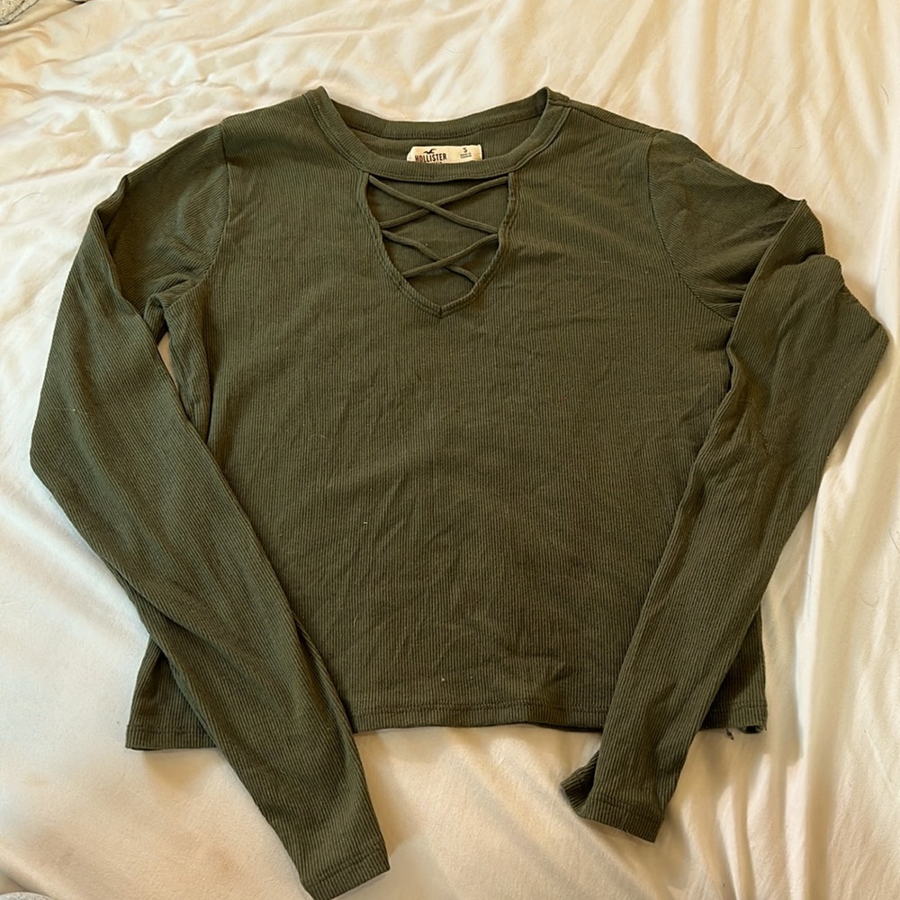 Army green long sleeve